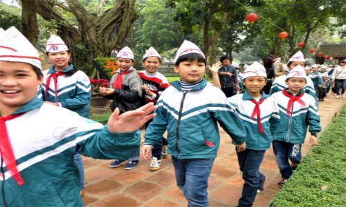Zdjcie WIETNAM / .. / Hanoi / Zwiedzajc Swityni Literatury