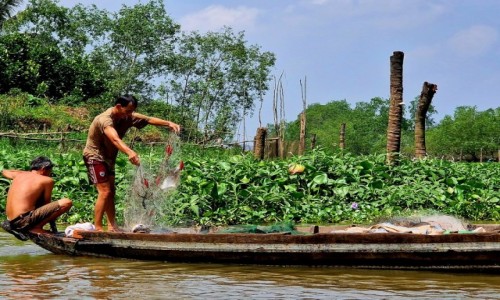 Zdjcie WIETNAM / Ho Chi Minh / Mekong / Rybacy