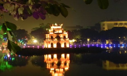 Zdjecie WIETNAM / hanoi / jezioro / jezioro Hoan Kiem