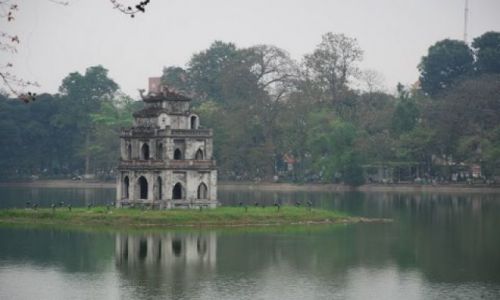 Zdjecie WIETNAM / Hanoi / Jezioro Hoan Kiem / Ngoc Son