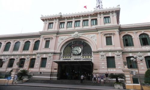 Zdjęcie WIETNAM / ho chi minha / poczat / poczta w sajgonie