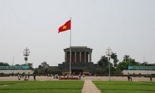 Zdjęcie WIETNAM / Hanoi / Duong Hung Vuong / Mazoleum Ho Chi Minh