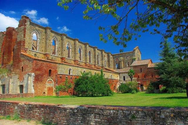 Zdj cia: San Galgano, Toskania, San Galgano, WOCHY
