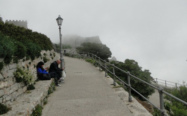 Zdj cia: Erice., Sycylia, Z podróży po Sycylii - ericejskie mgły (3), WłOCHY Zdj cia: Erice., Sycylia, Z podróży po Sycylii - ericejskie mgły (3), WłOCHY