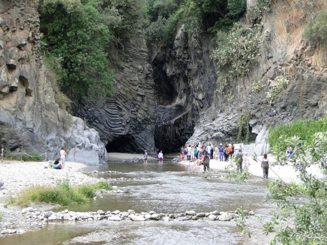 Zdj cia: W�w�z Alcantara, Sycylia, Z podr�y po Sycylii  - w�w�z Alcantara (3), W�OCHY