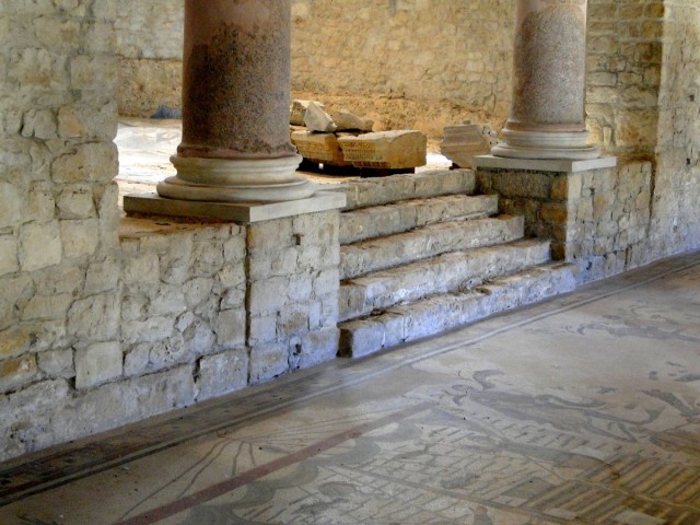 Zdj cia: okolice Piazza Armerina, Sycylia, Z podróży po Sycylii - willa rzymska (1), WłOCHY Zdj cia: okolice Piazza Armerina, Sycylia, Z podróży po Sycylii - willa rzymska (1), WłOCHY