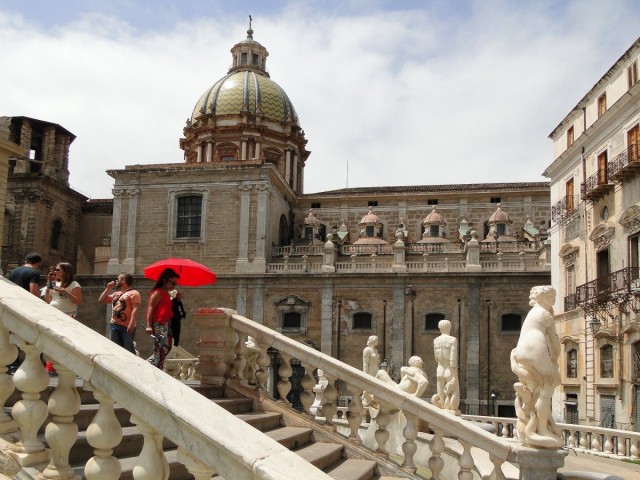 Zdj cia: Palermo, Sycylia, Klimaty Palermo - Fontana Pretoria (2), WłOCHY Zdj cia: Palermo, Sycylia, Klimaty Palermo - Fontana Pretoria (2), WłOCHY