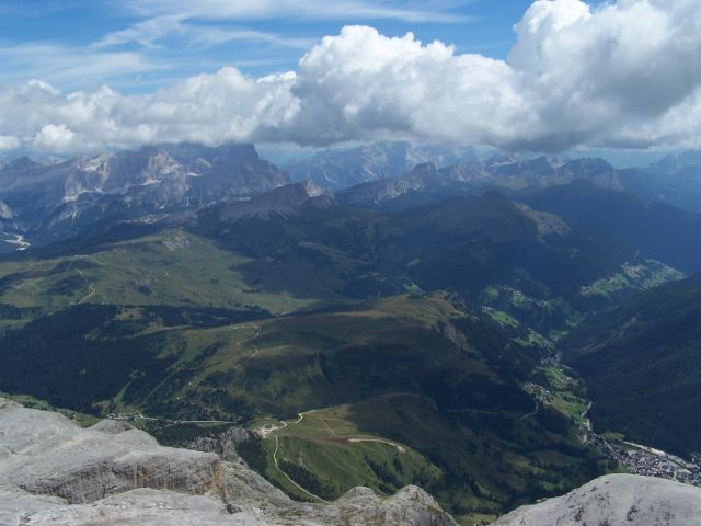 Zdjęcia: widok z Piz Boe, Dolomity, panorama Dolomitów 3, WłOCHY Zdjęcia: widok z Piz Boe, Dolomity, panorama Dolomitów 3, WłOCHY