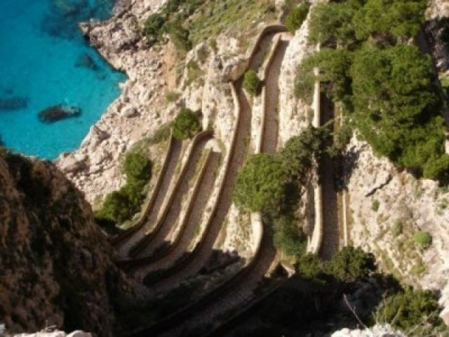 Zdjęcia: Capri, Campania, Via Krups, WłOCHY Zdjęcia: Capri, Campania, Via Krups, WłOCHY