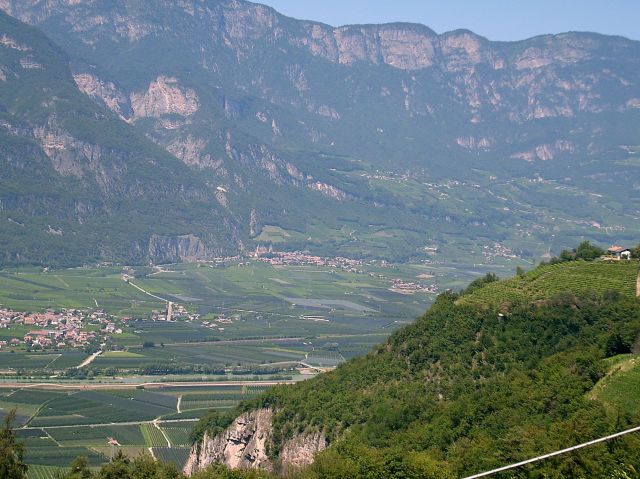 Zdjęcia: Widok z Monte Corno, Południowy Tyrol, Okolice Bolzano, WłOCHY Zdjęcia: Widok z Monte Corno, Południowy Tyrol, Okolice Bolzano, WłOCHY