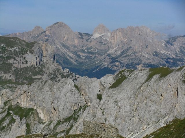 Zdjęcia: Dolomity, ., Widok z przełęczy Selle, WłOCHY Zdjęcia: Dolomity, ., Widok z przełęczy Selle, WłOCHY