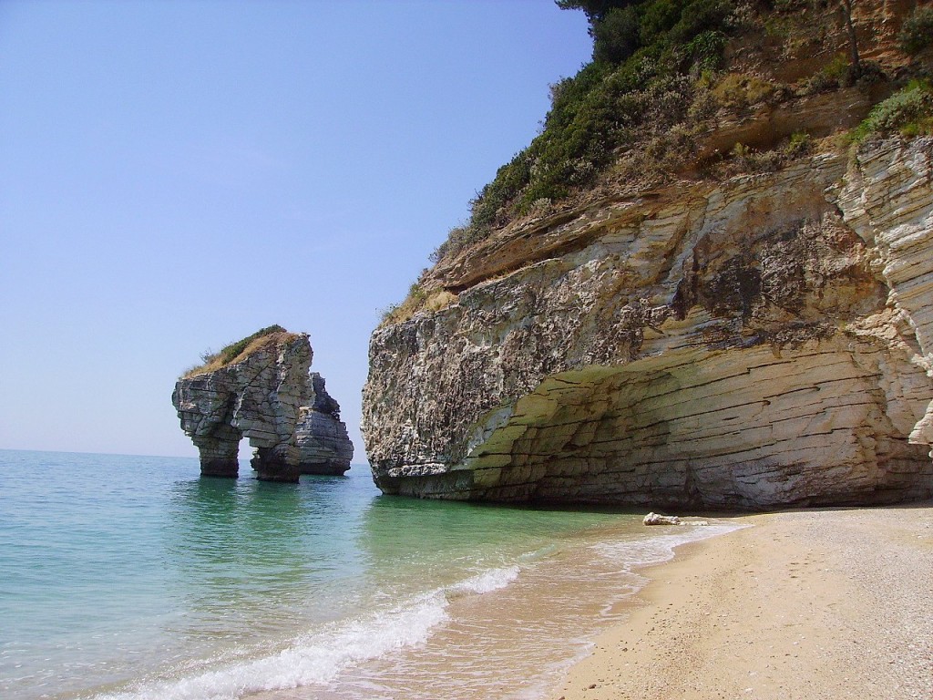 Zdjęcia: Baja di Zagare, Apulia, na plaży Baja di Zagare, WłOCHY Zdjęcia: Baja di Zagare, Apulia, na plaży Baja di Zagare, WłOCHY