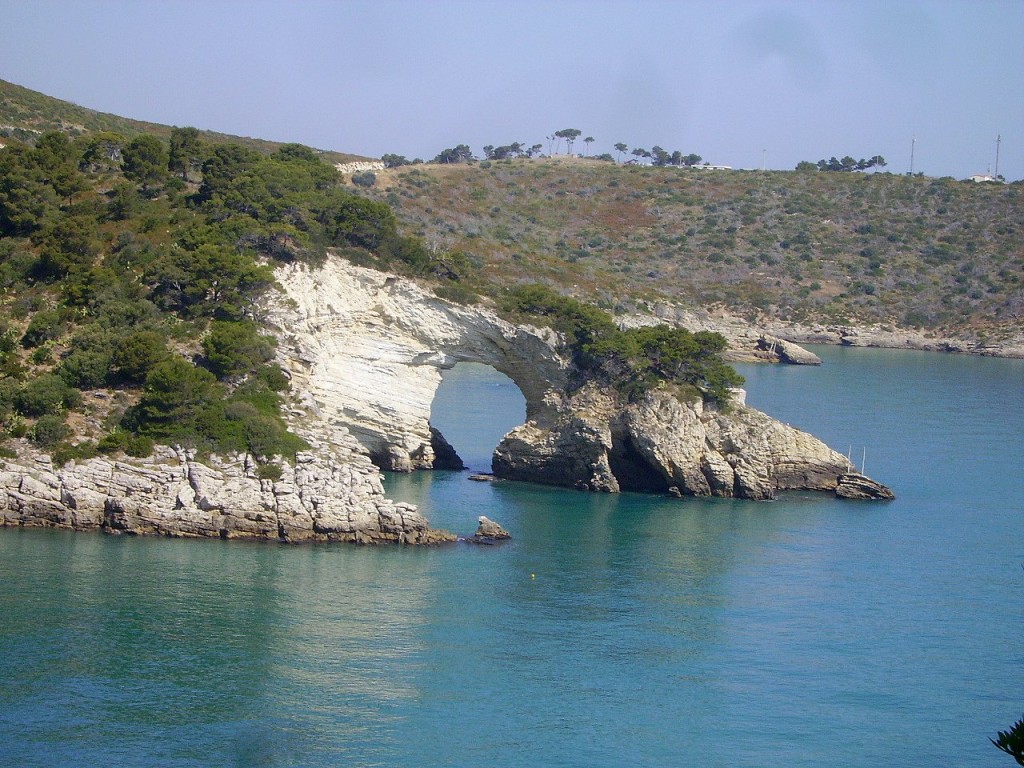Zdjęcia: w drodze do Vieste, Apulia, Łuk Szczęścia, WłOCHY Zdjęcia: w drodze do Vieste, Apulia, Łuk Szczęścia, WłOCHY