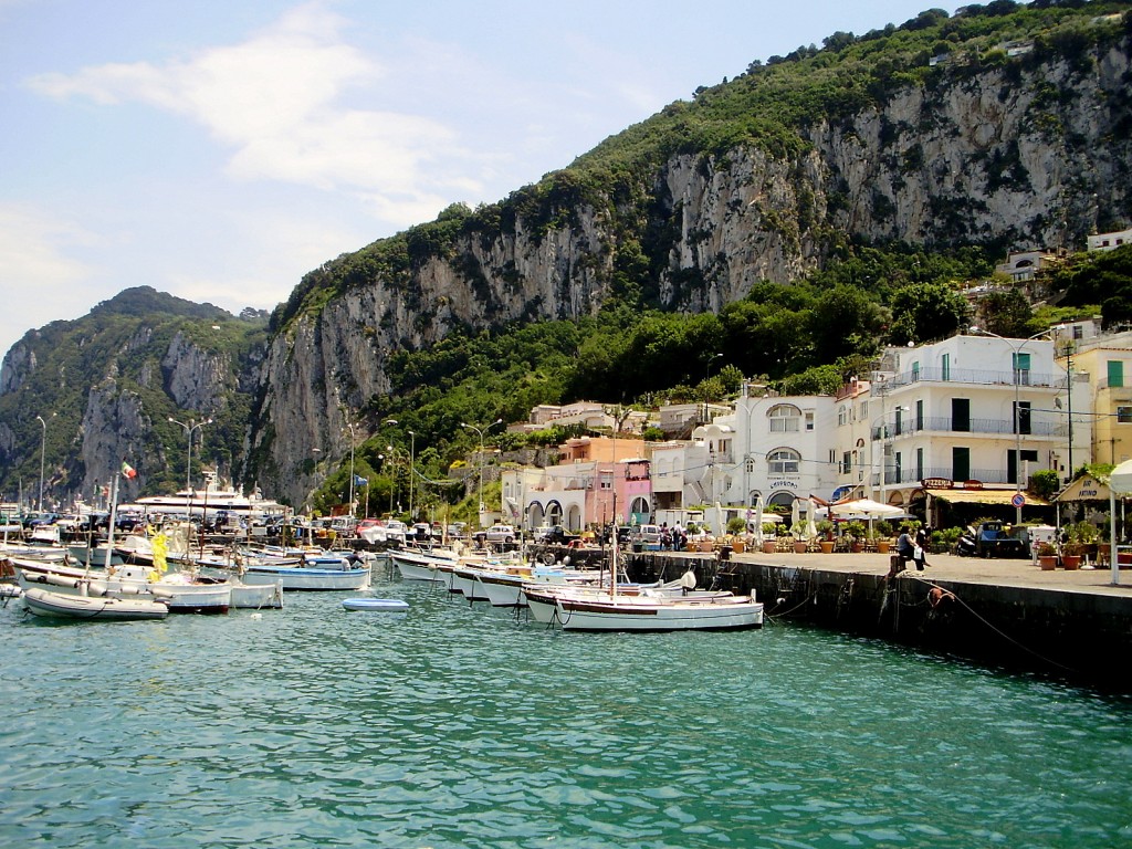 Zdjęcia: Capri, Kampania, nabrzeże Capri..., WłOCHY Zdjęcia: Capri, Kampania, nabrzeże Capri..., WłOCHY