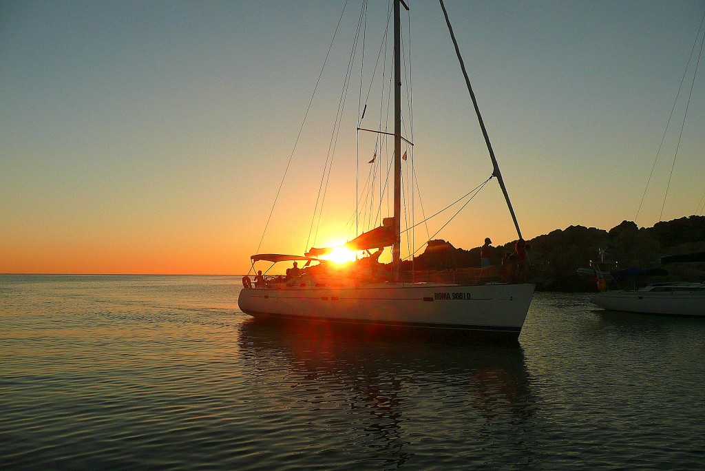 Zdjęcia: Cala Lunga, Costa Smeralda, zachód słońca na kotwicowisku, WłOCHY Zdjęcia: Cala Lunga, Costa Smeralda, zachód słońca na kotwicowisku, WłOCHY
