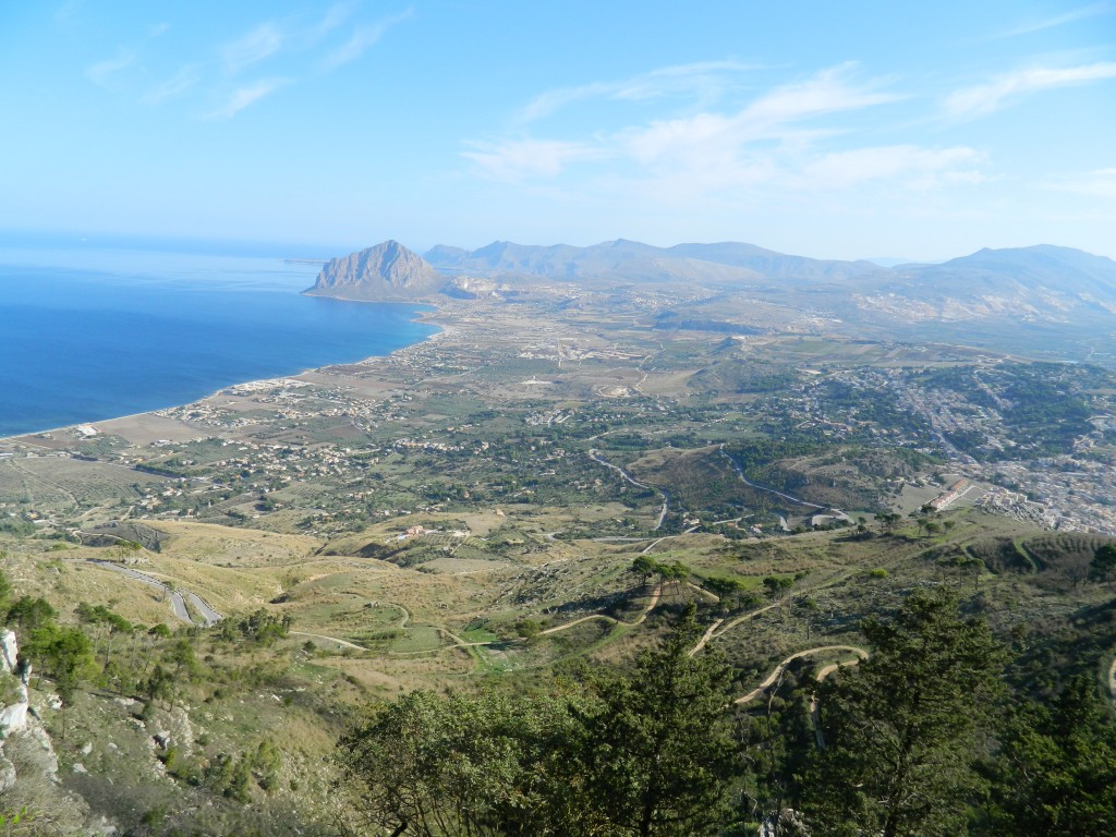 Zdjęcia: ERICE, Sycylia, Sycylia widok z Erice, WłOCHY Zdjęcia: ERICE, Sycylia, Sycylia widok z Erice, WłOCHY