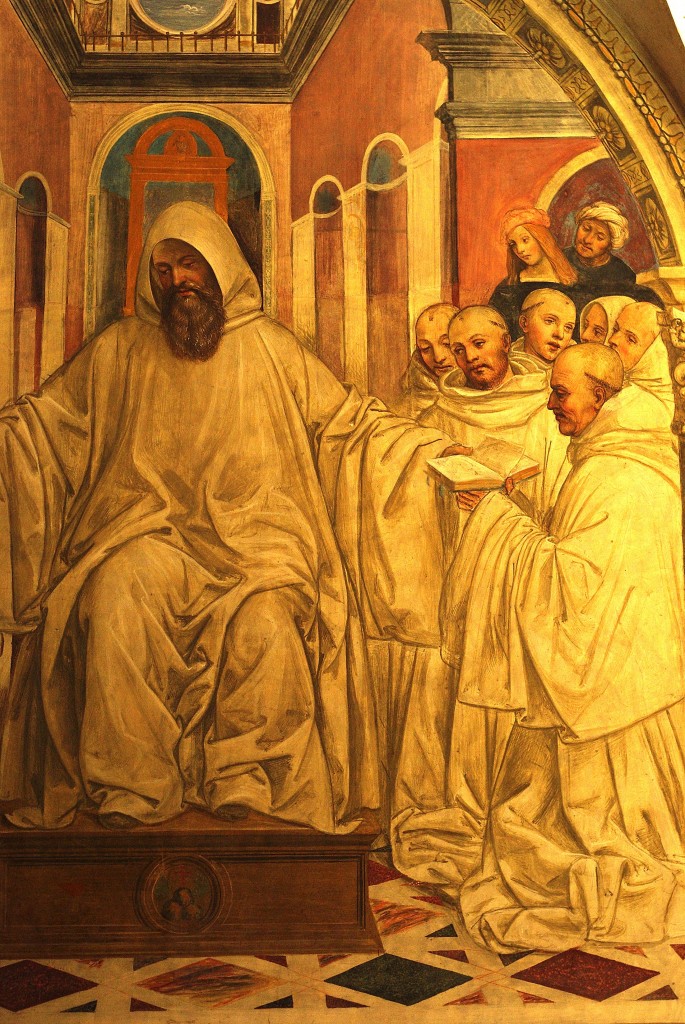 Zdjęcia: Klasztor Monte Oliveto Maggiore, Toskania, Freski Sodomy , WłOCHY Zdjęcia: Klasztor Monte Oliveto Maggiore, Toskania, Freski Sodomy , WłOCHY