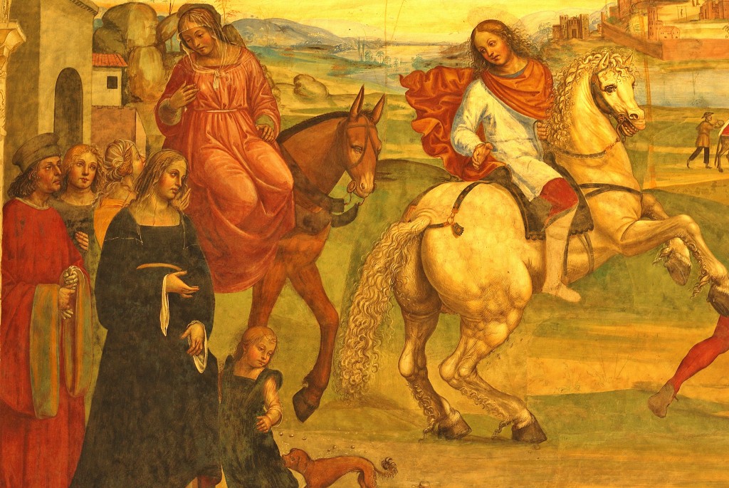 Zdjęcia: Klasztor Monte Oliveto Maggiore, Toskania, Freski Sodomy , WłOCHY Zdjęcia: Klasztor Monte Oliveto Maggiore, Toskania, Freski Sodomy , WłOCHY