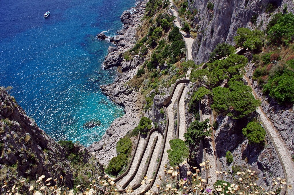 Zdjęcia: Capri, Kampania, Via Krupp, WłOCHY Zdjęcia: Capri, Kampania, Via Krupp, WłOCHY
