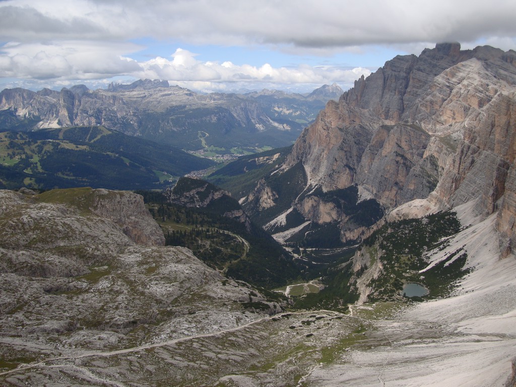 Zdjęcia: Cortina d'Ampezzo, Dolomity, Widoki z ferraty Tomaselli., WłOCHY Zdjęcia: Cortina d'Ampezzo, Dolomity, Widoki z ferraty Tomaselli., WłOCHY