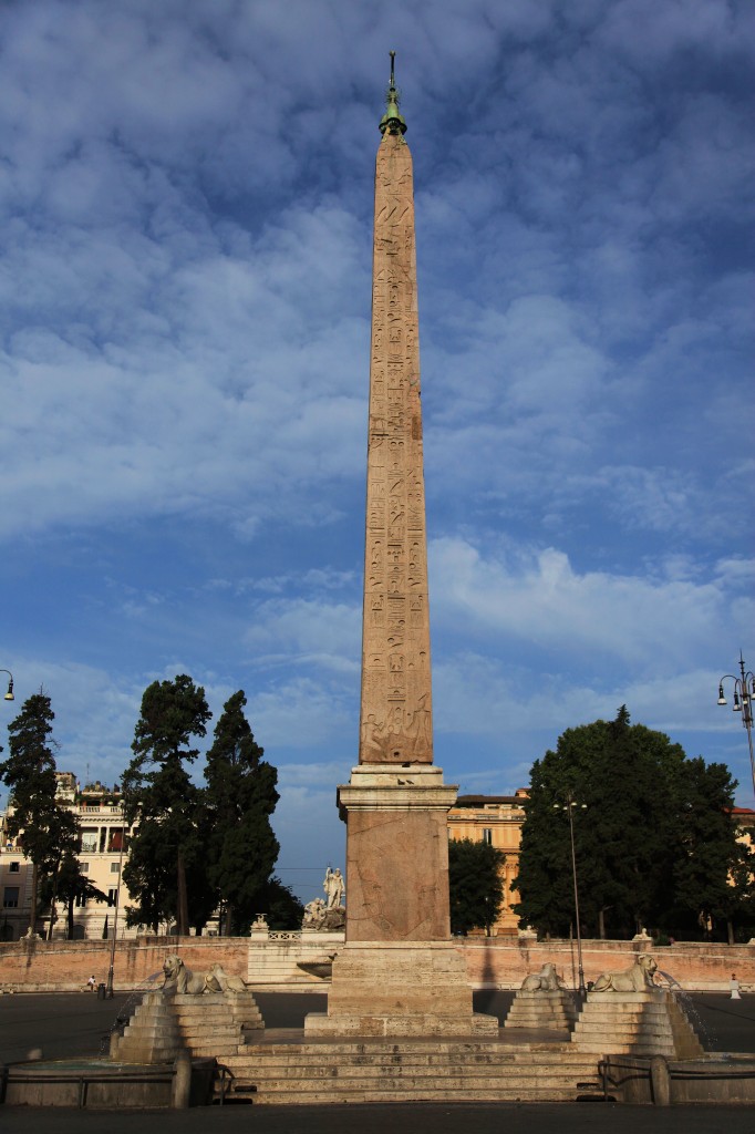 Zdjęcia: Piazza del Popolo, Rzym, Obelisk, WłOCHY Zdjęcia: Piazza del Popolo, Rzym, Obelisk, WłOCHY
