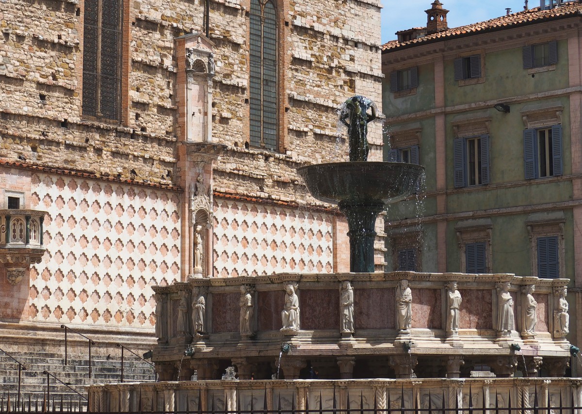 Zdjęcia: Perugia, Umbria, Fontanna Maggiore, WłOCHY Zdjęcia: Perugia, Umbria, Fontanna Maggiore, WłOCHY