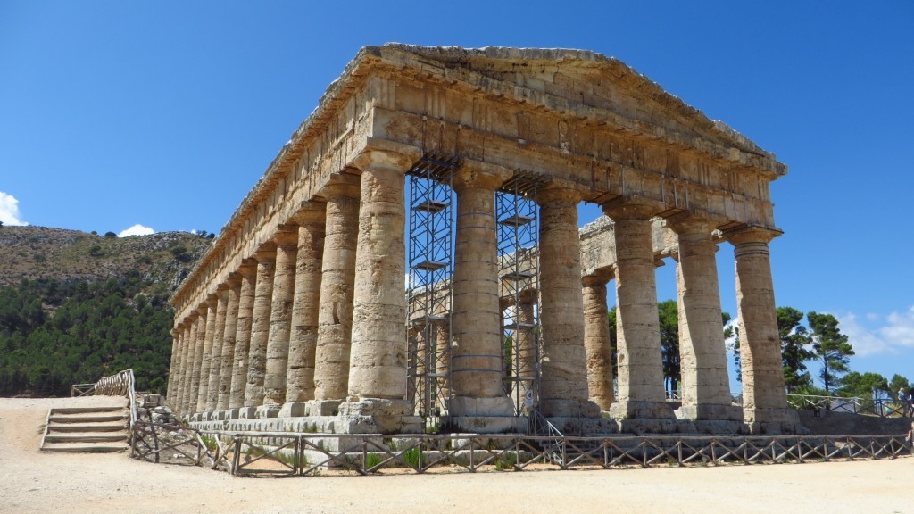 Zdjęcia: Segesta, Sycylia, świątynia grecka, WłOCHY Zdjęcia: Segesta, Sycylia, świątynia grecka, WłOCHY