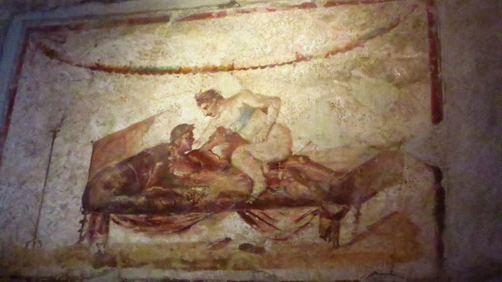 Zdjęcia: Pompeje, Kampania, malowidła z domu publicznego, WłOCHY Zdjęcia: Pompeje, Kampania, malowidła z domu publicznego, WłOCHY