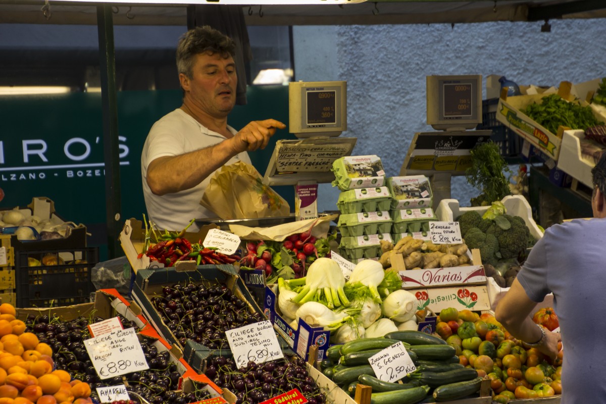 Zdjęcia: Bolzano, targ w Bolzano, WłOCHY Zdjęcia: Bolzano, targ w Bolzano, WłOCHY