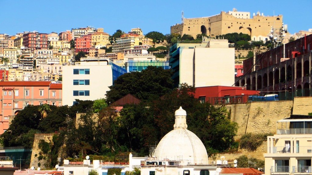 Zdjęcia: Neapol, Kampania, Neapol - widok z Castel Dell'ovo, WłOCHY Zdjęcia: Neapol, Kampania, Neapol - widok z Castel Dell'ovo, WłOCHY