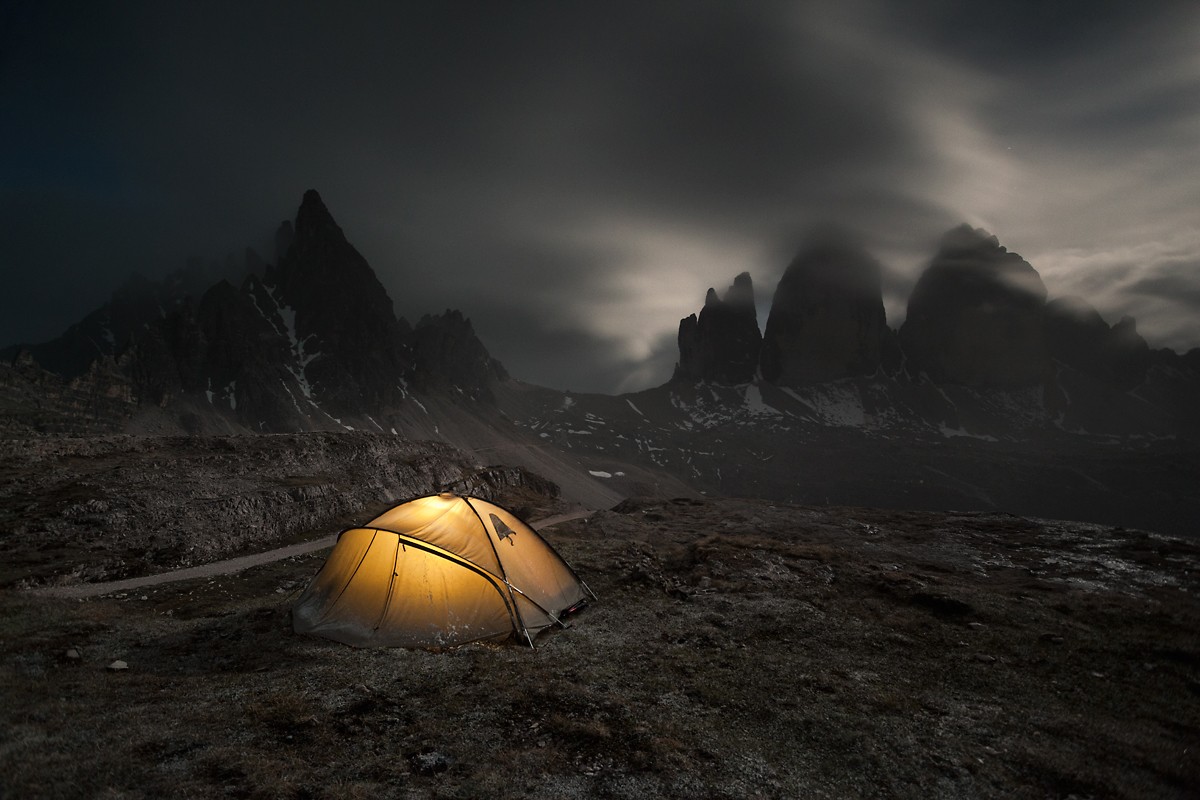 Zdjęcia: Tre Cime di Lavaredo, Dolomity, Biwak pod Tre Cime, WłOCHY Zdjęcia: Tre Cime di Lavaredo, Dolomity, Biwak pod Tre Cime, WłOCHY