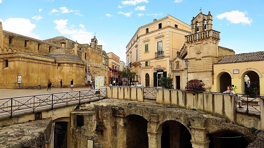 Zdjęcia: Matera, Basilicata, Piazza Vittorio Veneto, WłOCHY Zdjęcia: Matera, Basilicata, Piazza Vittorio Veneto, WłOCHY