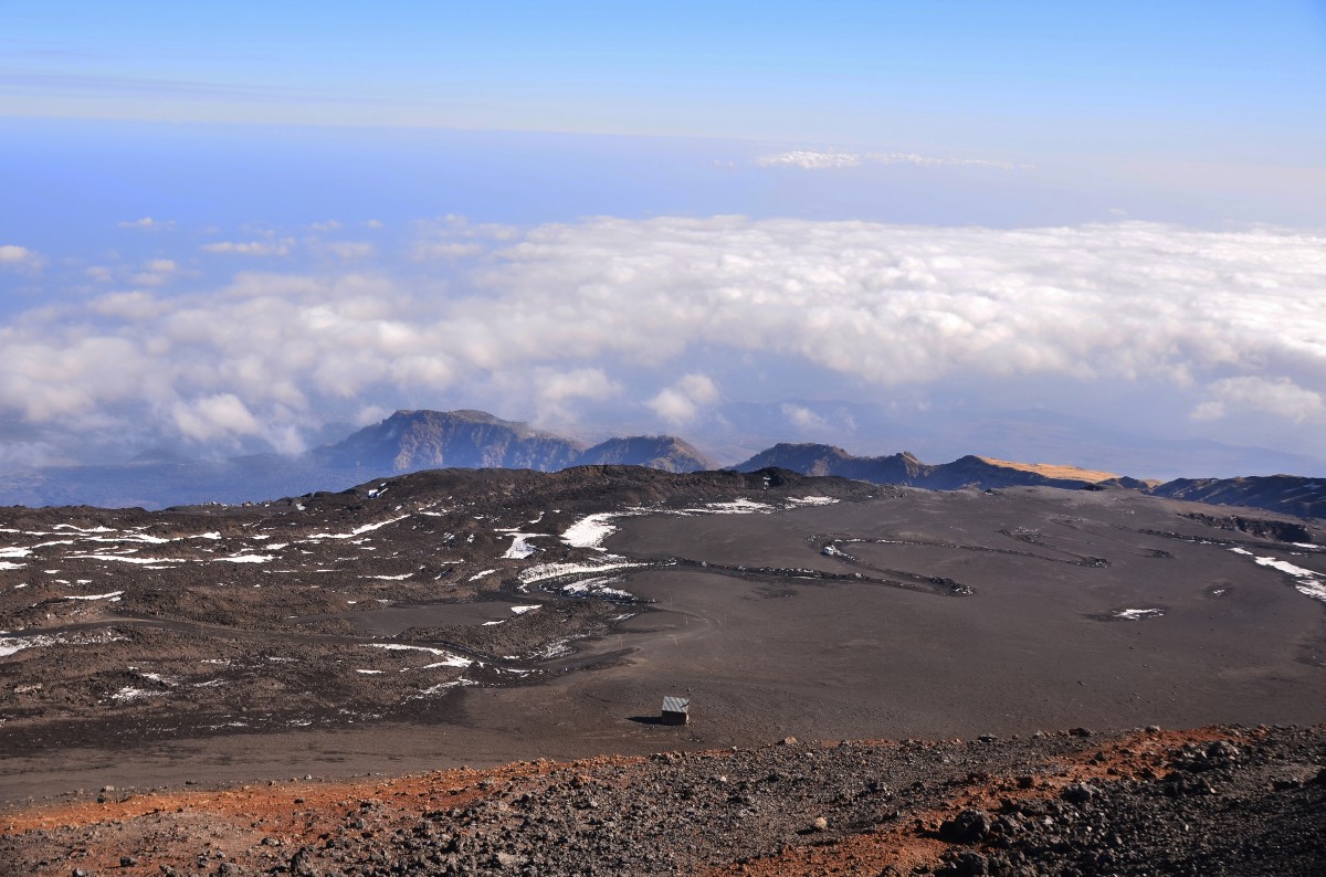 Zdjęcia: Etna, Sycylia, Nad chmurami, WłOCHY Zdjęcia: Etna, Sycylia, Nad chmurami, WłOCHY