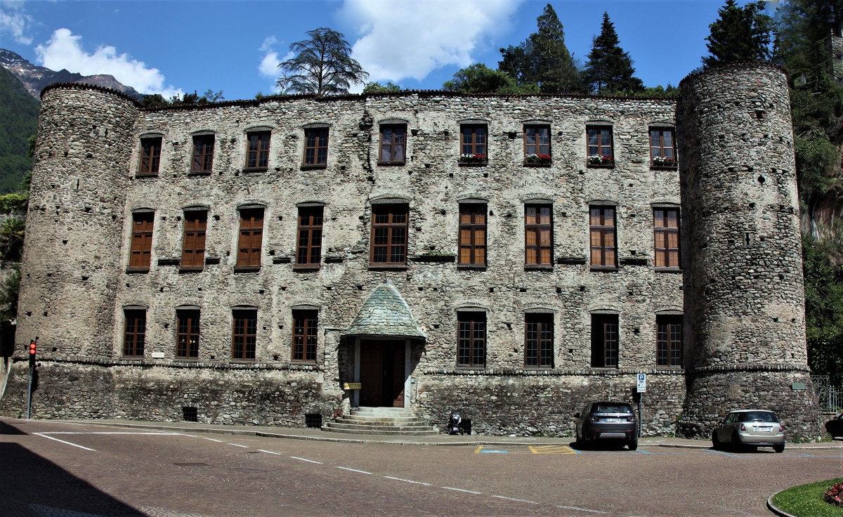 Zdjęcia: Chiavenna, Lombardia, Torre Scilano, WłOCHY Zdjęcia: Chiavenna, Lombardia, Torre Scilano, WłOCHY