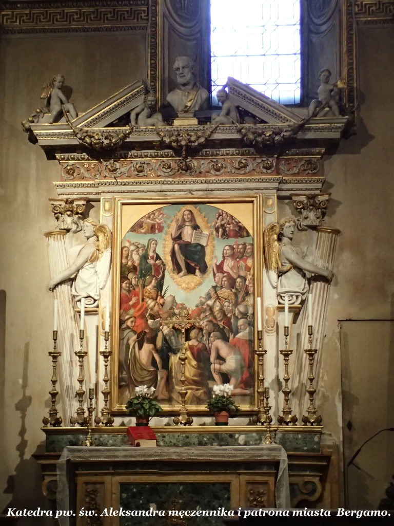 Zdjęcia: Bergamo, Lombardia, Katedra pw. św Aleksandra męczennika i patrona miasta Bergamo, WłOCHY Zdjęcia: Bergamo, Lombardia, Katedra pw. św Aleksandra męczennika i patrona miasta Bergamo, WłOCHY