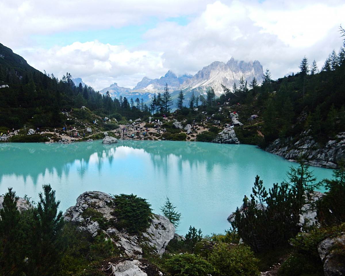 Zdjęcia: jezioro Sorapis, Dolomity, w Dolomitach, WłOCHY Zdjęcia: jezioro Sorapis, Dolomity, w Dolomitach, WłOCHY