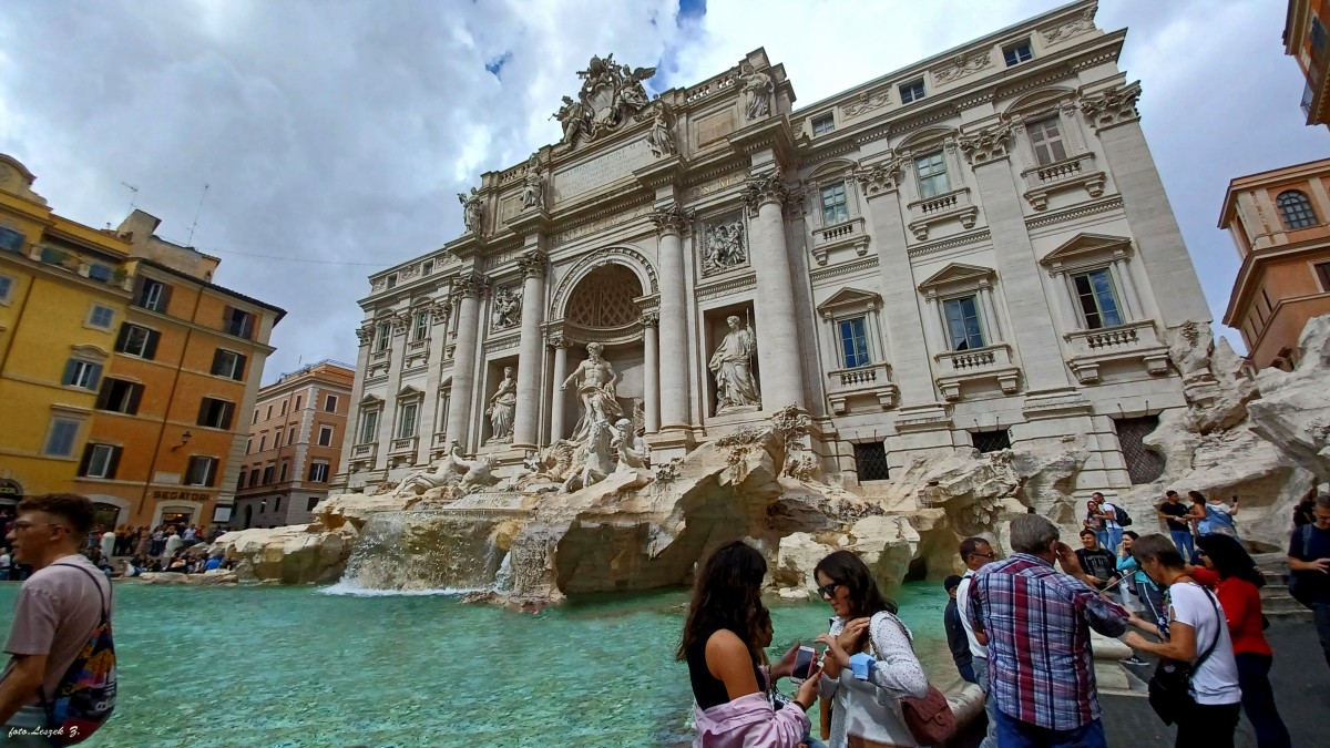 Zdjęcia: Piazza di Trevi., Rzym., Fontanna di Trevi., WłOCHY Zdjęcia: Piazza di Trevi., Rzym., Fontanna di Trevi., WłOCHY