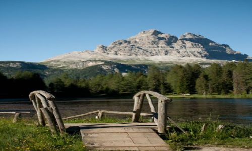 Zdjcie WOCHY / Dolomity / Misurina / Misurina mostek