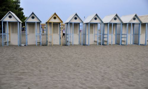 Zdjęcie WłOCHY / północny adriatyk  / lignano  / przebieralnie