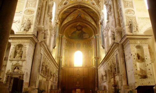 Zdjęcie WłOCHY / Sycylia / Cefalu-katedra / Katedra w Cefalu