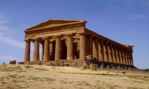 Zdjecie WOCHY / Sycylia / okolice Agrigento / Tempio di Concordia - 430 r p.n.e