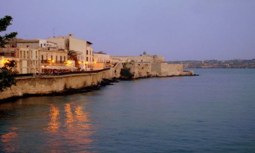 Zdjecie WOCHY / Sycylia / Syrakuzy / Ortigia- nabrzee