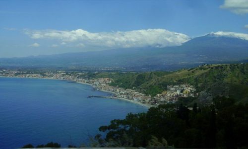 Zdjecie WOCHY / Sycylia / w drodze do Taorminy / poegnanie z Etna
