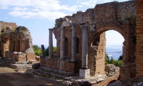 Zdjecie WOCHY / Sycylia / Taormina / Teatro Greco I