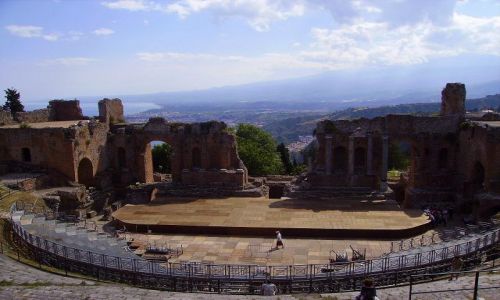 Zdjecie WOCHY / Sycylia / Taormina / Teatro Greco II
