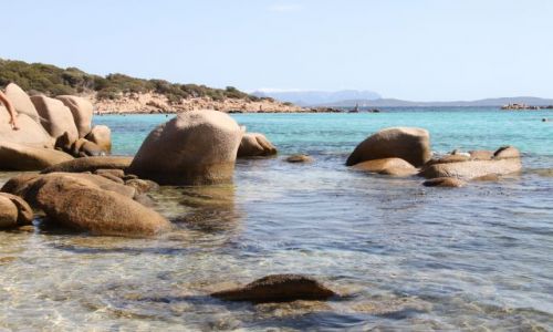 Zdjęcie WłOCHY / Sardynia / Cala di Volpe / barwy morza