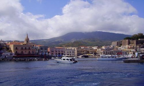 Zdjecie WOCHY / Wyspy Liparyjskie / Lipari / pozegnanie z LIpari