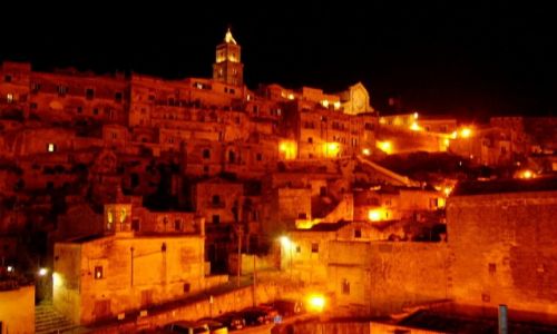 Zdjecie WOCHY / Basilicata / Matera / Matera noc