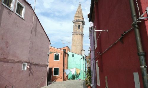 Zdjecie WOCHY / Veneto / Burano / Koci w.Marcina w Burano
