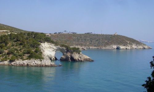 Zdjcie WOCHY / Apulia / w drodze do Vieste / Arche de Felice